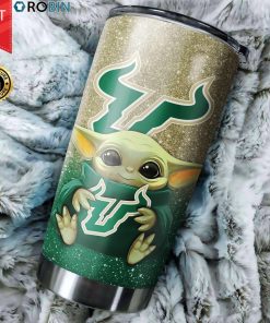 South Florida Bulls Baby Yoda 20oz Tumbler
