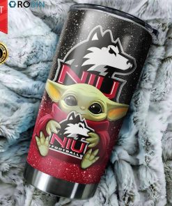 Northern Illinois Huskies Baby Yoda 20oz Tumbler Northern Illinois Huskies Baby Yoda 20oz Tumbler