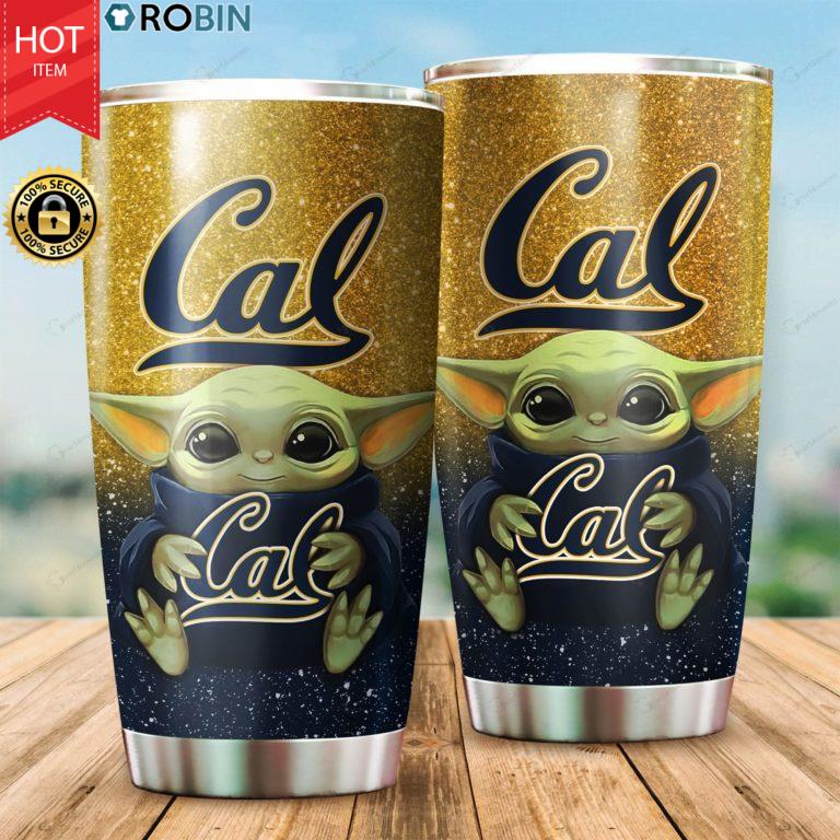 California Golden Bears Baby Yoda 20oz Tumbler