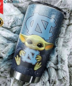 North Carolina Tar Heels Baby Yoda 20oz Tumbler North Carolina Tar Heels Baby Yoda 20oz Tumbler