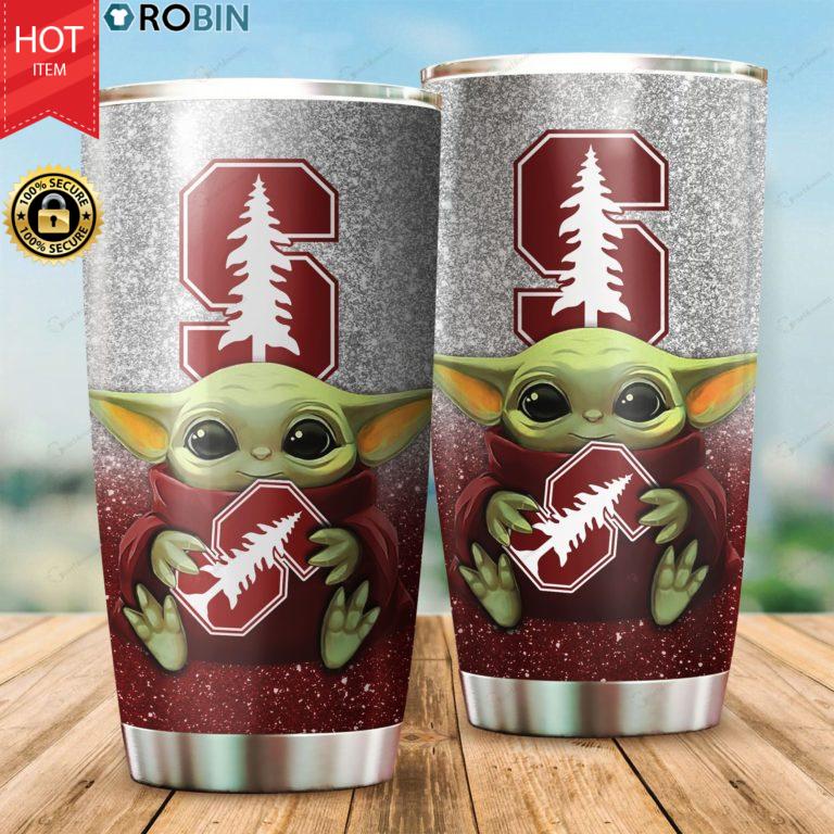Stanford Cardinal Baby Yoda 20oz Tumbler