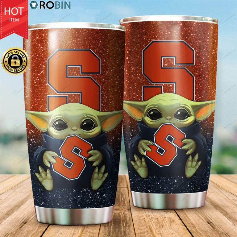 Syracuse Orange Baby Yoda 20oz Tumbler
