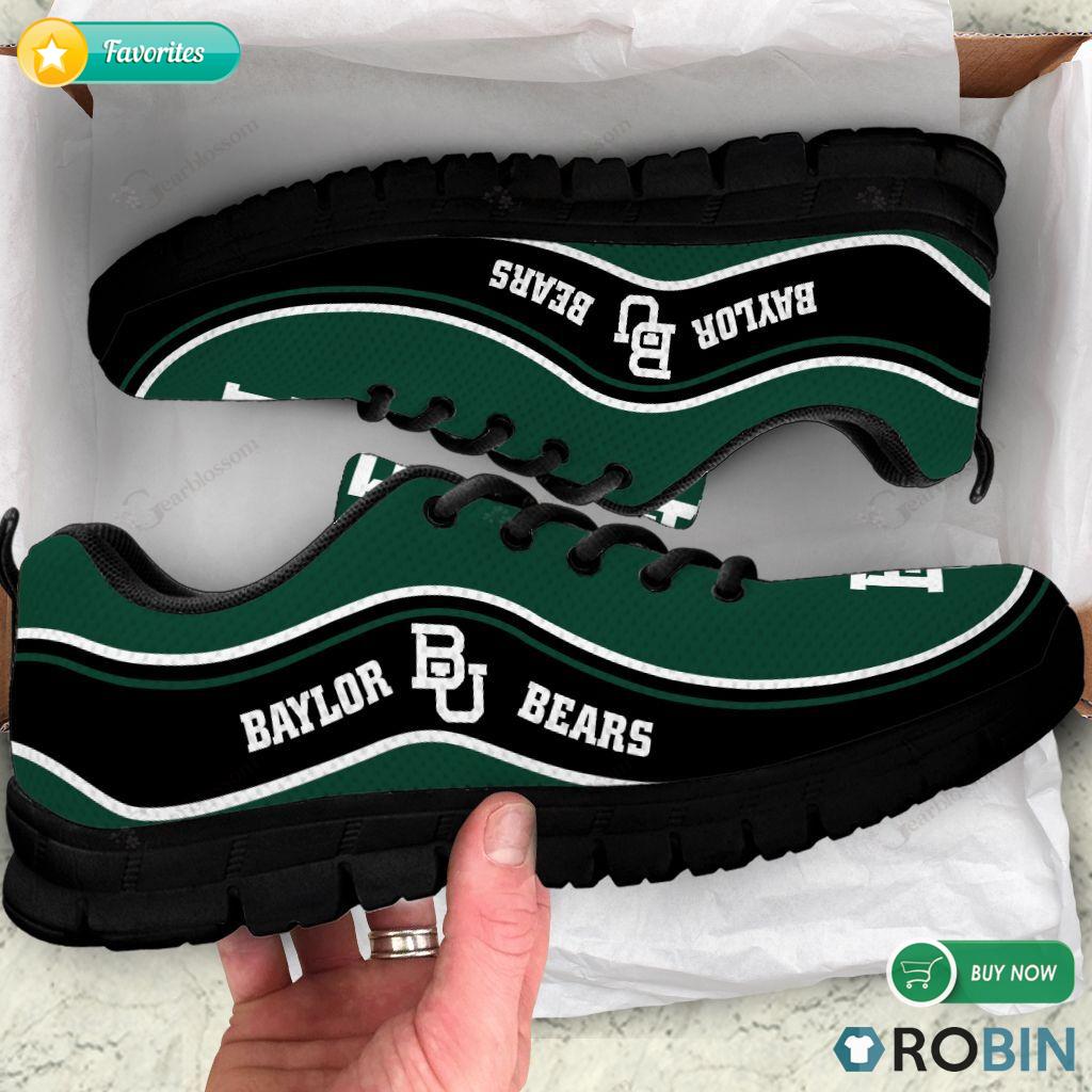 Baylor Bears Team Sneakers - Breathable Running Shoes - RobinPlaceFabrics