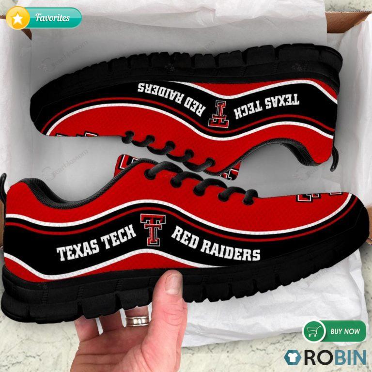 Texas Tech Red Raiders Team Sneakers – Breathable Running Shoes
