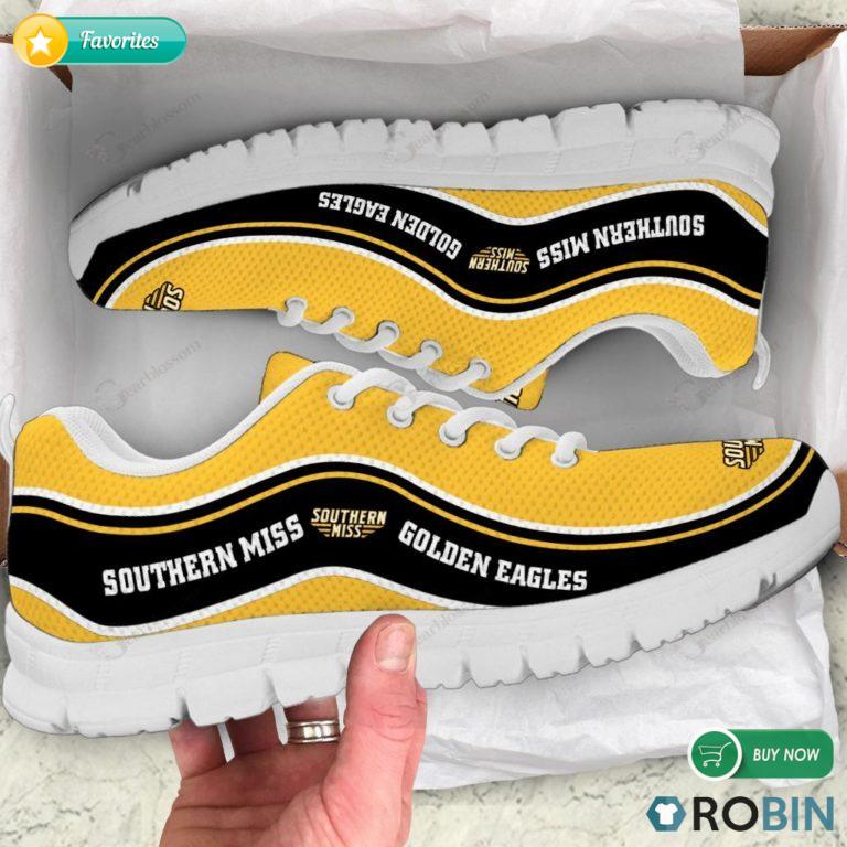 Southern Miss Golden Eagles Team Sneakers – Breathable Running Shoes