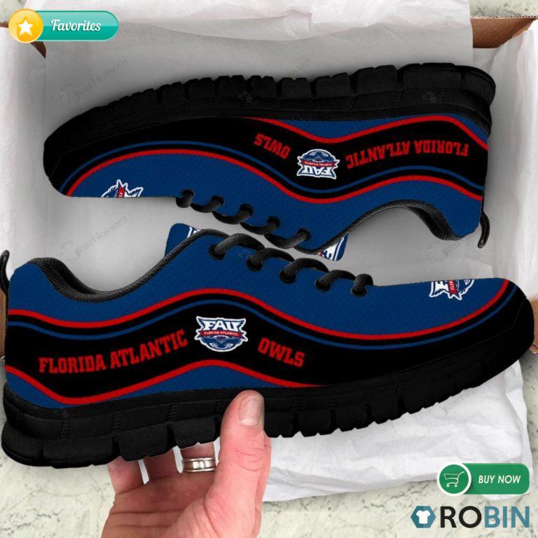 Florida Atlantic Owls Team Sneakers – Breathable Running Shoes