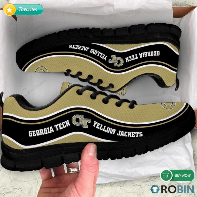 Georgia Tech Yellow Jackets  Team Sneakers – Breathable Running Shoes