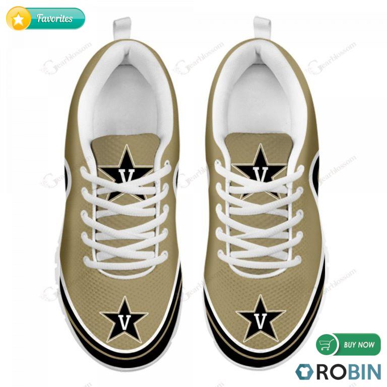 Vanderbilt Commodores Team Sneakers – Breathable Running Shoes