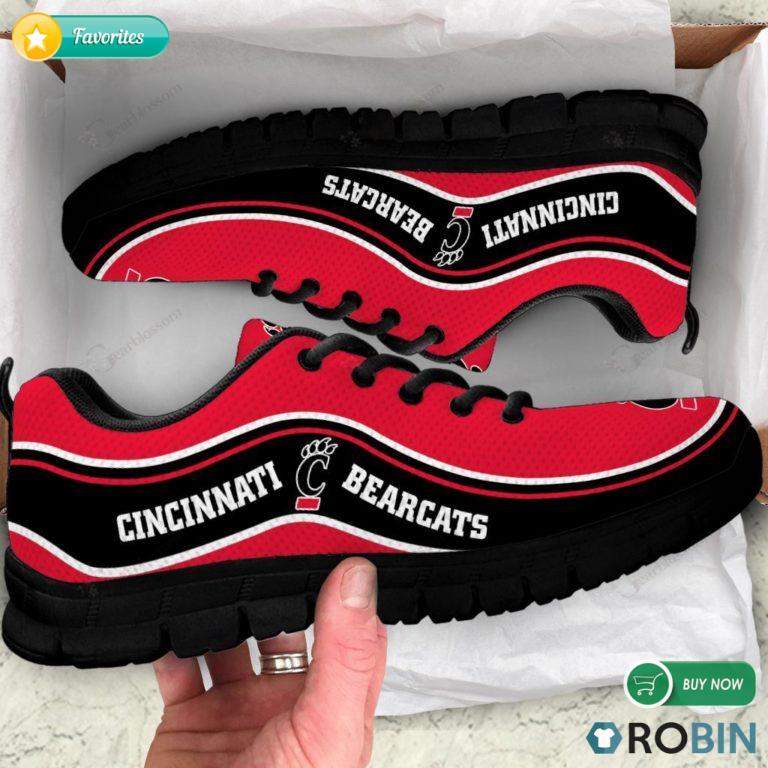 Cincinnati Bearcats Team Sneakers – Breathable Running Shoes