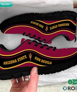 Arizona State Sun Devils Team Sneakers – Breathable Running Shoes Arizona State Sun Devils Team Sneakers – Breathable Running Shoes