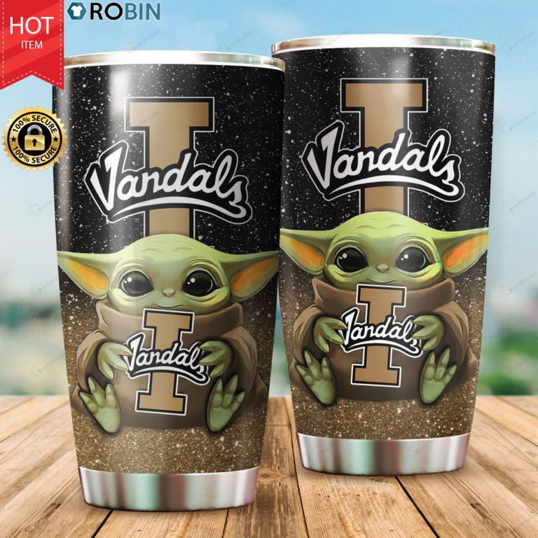 Idaho Vandals Baby Yoda 20oz Tumbler