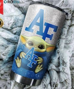 Air Force Falcons football Baby Yoda 20oz Tumbler