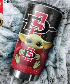San Diego State Aztecs Baby Yoda 20oz Tumbler San Diego State Aztecs Baby Yoda 20oz Tumbler