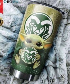 Colorado State Rams football Baby Yoda 20oz Tumbler