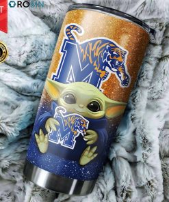 Memphis Tigers Baby Yoda 20oz Tumbler Memphis Tigers Baby Yoda 20oz Tumbler