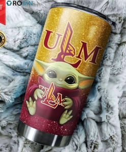 Louisiana?Monroe Warhawks Baby Yoda 20oz Tumbler