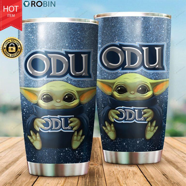 Old Dominion Monarchs Baby Yoda 20oz Tumbler