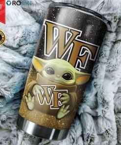 Wake Forest Demon Deacons Baby Yoda 20oz Tumbler