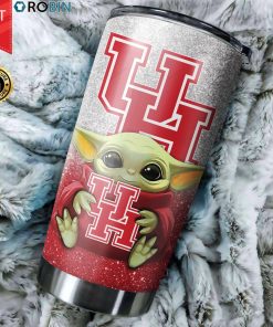 Houston Cougars Baby Yoda 20oz Tumbler