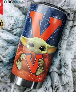 Virginia Cavaliers Baby Yoda 20oz Tumbler