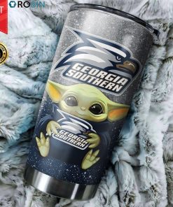 Georgia Southern Eagles Baby Yoda 20oz Tumbler Georgia Southern Eagles Baby Yoda 20oz Tumbler