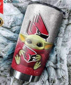 Ball State Cardinals Baby Yoda 20oz Tumbler