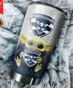 Baby Yoda Hug Geelong Cats 20oz Tumbler Baby Yoda Hug Geelong Cats 20oz Tumbler
