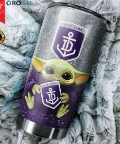 Baby Yoda Hug Fremantle Dockers 20oz Tumbler Baby Yoda Hug Fremantle Dockers 20oz Tumbler