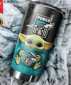 Baby Yoda Hug Port Adelaide Power 20oz Tumbler Baby Yoda Hug Port Adelaide Power 20oz Tumbler