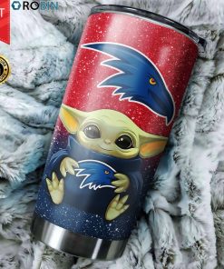 Baby Yoda Hug Adelaide Crows 20oz Tumbler Baby Yoda Hug Adelaide Crows 20oz Tumbler