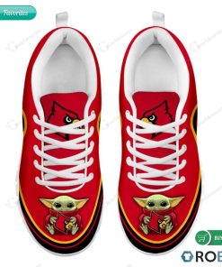 Baby Yoda Hug Louisville Cardinals Sneakers – Breathable Running Shoes Baby Yoda Hug Louisville Cardinals Sneakers – Breathable Running Shoes