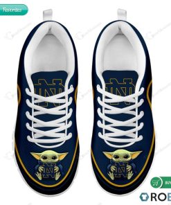 Baby Yoda Hug Notre Dame Fighting Irish Sneakers – Breathable Running Shoes Baby Yoda Hug Notre Dame Fighting Irish Sneakers – Breathable Running Shoes
