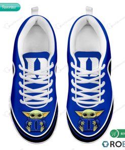 Baby Yoda Hug Duke Blue Devils Sneakers – Breathable Running Shoes Baby Yoda Hug Duke Blue Devils Sneakers – Breathable Running Shoes