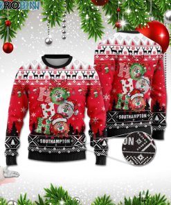 Southampton Ho Ho Ho 3D Print Christmas Wool Sweater