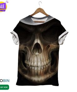 Shadow Skull  3D All Over Print T-Shirt