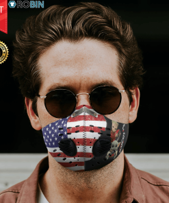 Baby Yoda And Groot Hug Cincinnati Bearcats Face Mask with N95 Filter