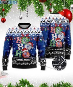 Crystal Palace Ho Ho Ho 3D Print Christmas Wool Sweater