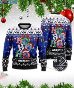 Kentucky Wildcats Ho Ho Ho 3D Print Christmas Wool Sweater Kentucky Wildcats Ho Ho Ho 3D Print Christmas Wool Sweater