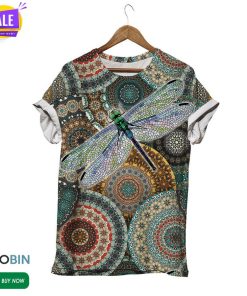 Dragonfly Unique Pattern  3D All Over Print T-Shirt Dragonfly Unique Pattern  3D All Over Print T-Shirt