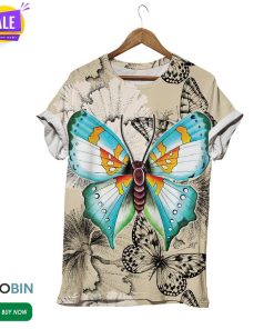 Giant Butterfly  3D All Over Print T-Shirt
