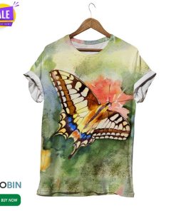 Giant Butterfly  3D All Over Print T-Shirt