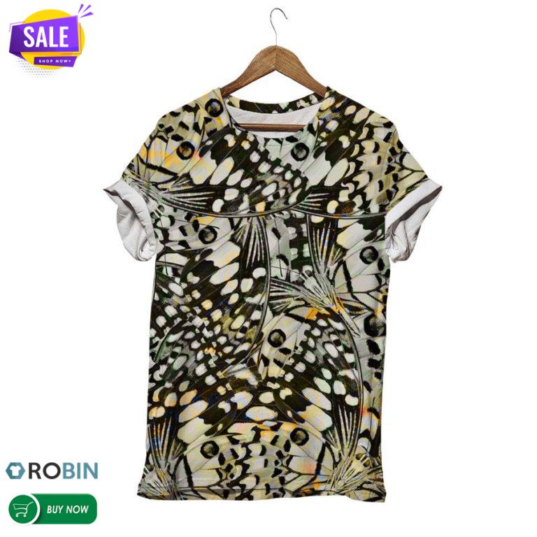 Retro Butterfly Collector Shirt 3D All Over Print T-Shirt