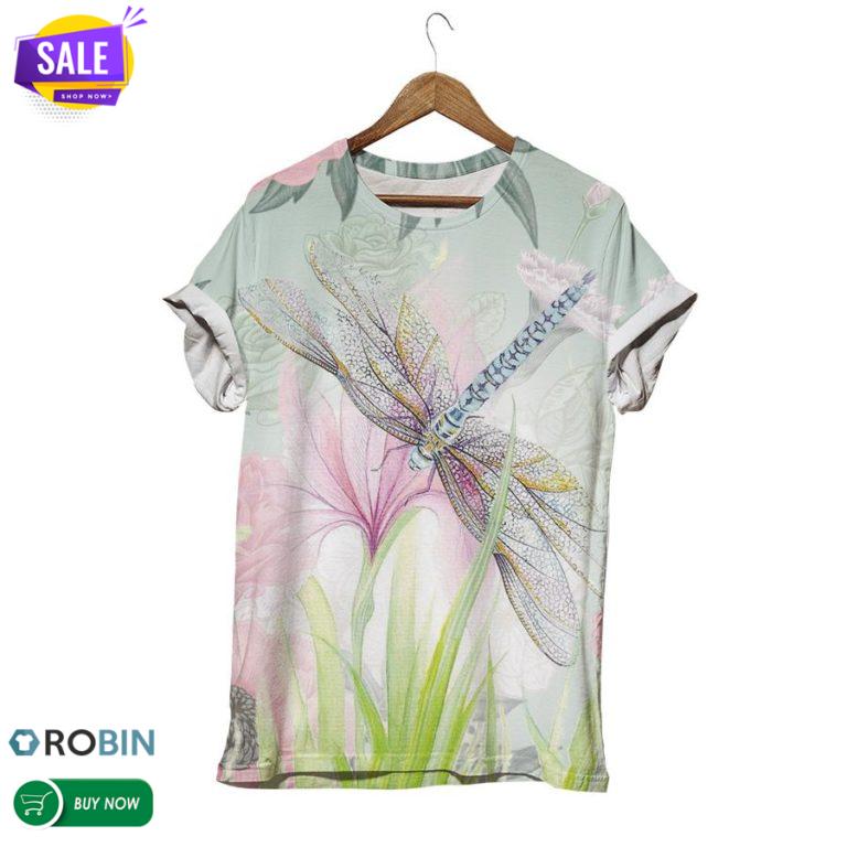 Twinkle Dragonfly  3D All Over Print T-Shirt