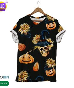 Halloween Pumpkin  3D All Over Print T-Shirt