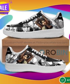 AOT Eren Air Force Sneakers Attack On Titan Anime NAF Shoes AOT Eren Air Force Sneakers Attack On Titan Anime NAF Shoes