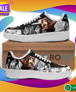 AOT Sasha Air Force Sneakers Attack On Titan Anime NAF Shoes