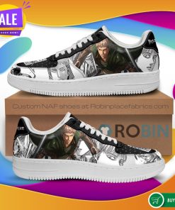 AOT Scout Jean Air Force Sneakers Attack On Titan Anime NAF Shoes