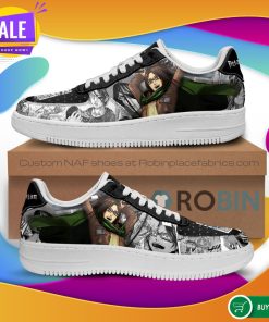 AOT Zoe Hange Air Force Sneakers Attack On Titan Anime Manga NAF Shoes