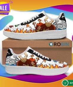 Aang Avatar Airbender Air Force Sneakers Four Nation Tribes Avatar Anime Custom NAF Shoes Aang Avatar Airbender Air Force Sneakers Four Nation Tribes Avatar Anime Custom NAF Shoes