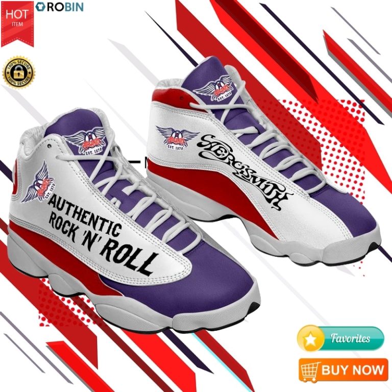 Aerosmith Sneakers Rock ‘n Roll Jordan 13 Shoes